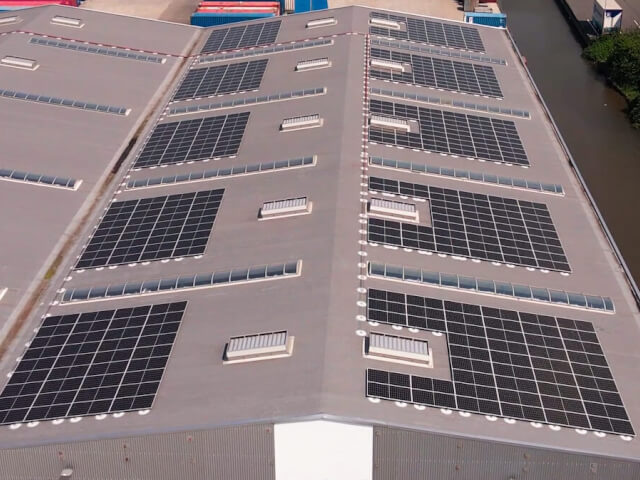 Zonnepanelen dak