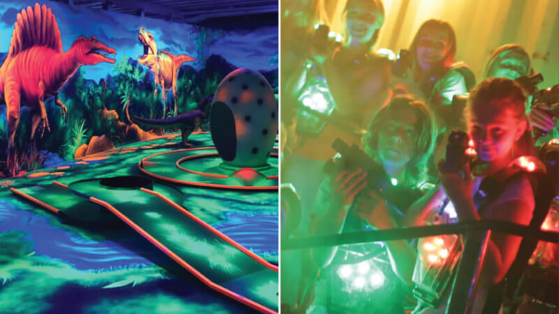 Glow en laser